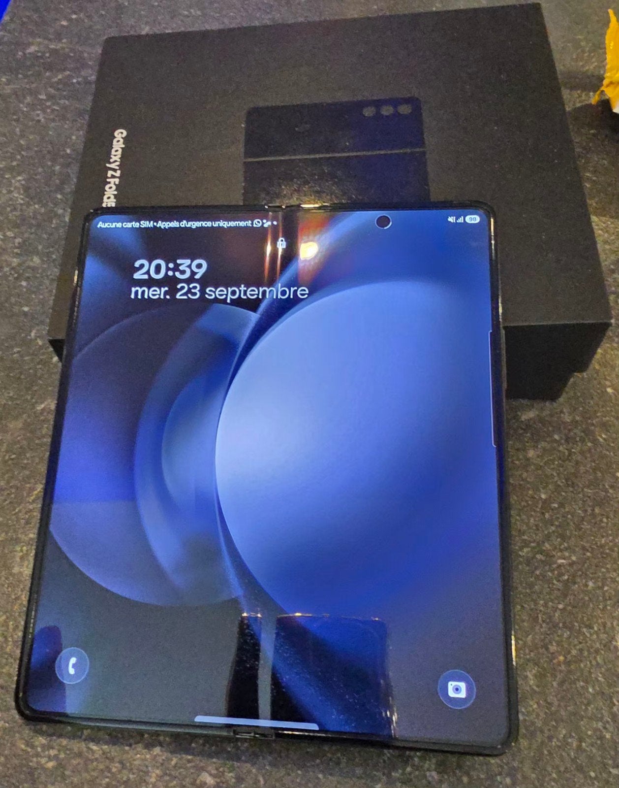 Samsung Galaxy Z Fold5, Télécoms, Autres modèles, 10 mégapixels ou plus, Enlèvement ou Envoi, Android OS