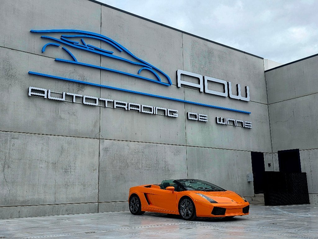 Lamborghini Gallardo Spyder - 5.0 V10 - 9.500KM - ALS NIEUW, Autos, Achat, Entreprise, Autres couleurs, 2 portes