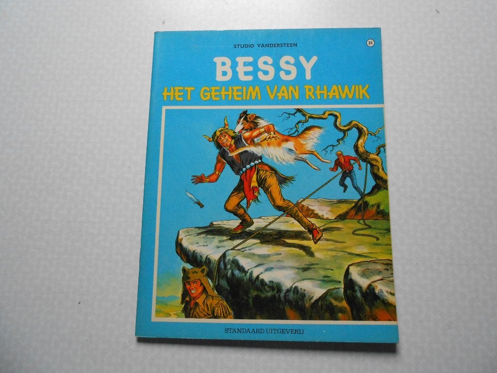 Bessy 84 Het geheim van Rhawik 1970 1 ste druk., Boeken, Willy Vandersteen, Eén stripboek, Nieuw, Ophalen of Verzenden