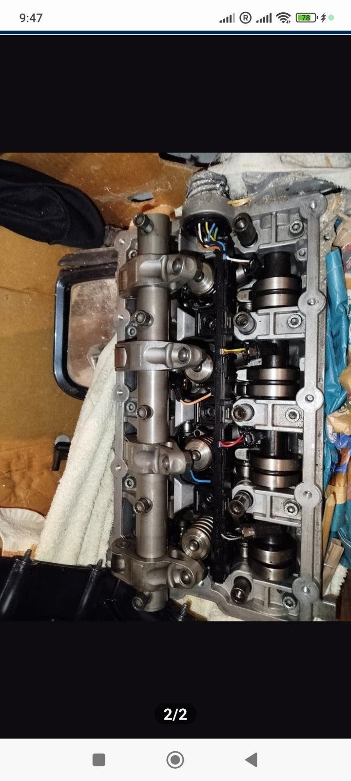 VOLKSWAGEN 2000CC DIESEL CILINDERKOP, Auto diversen, Ophalen