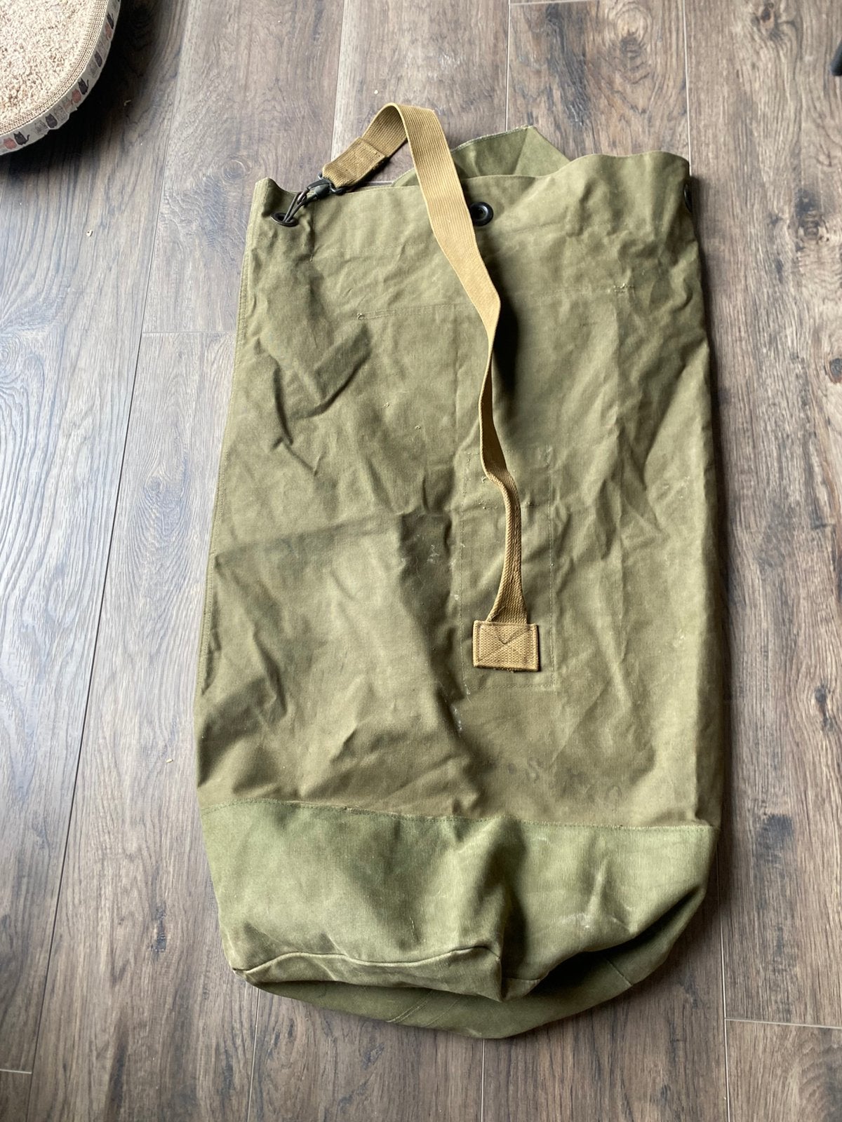 USMC US ww2 duffle bag - IDed, Verzamelen, Ophalen of Verzenden