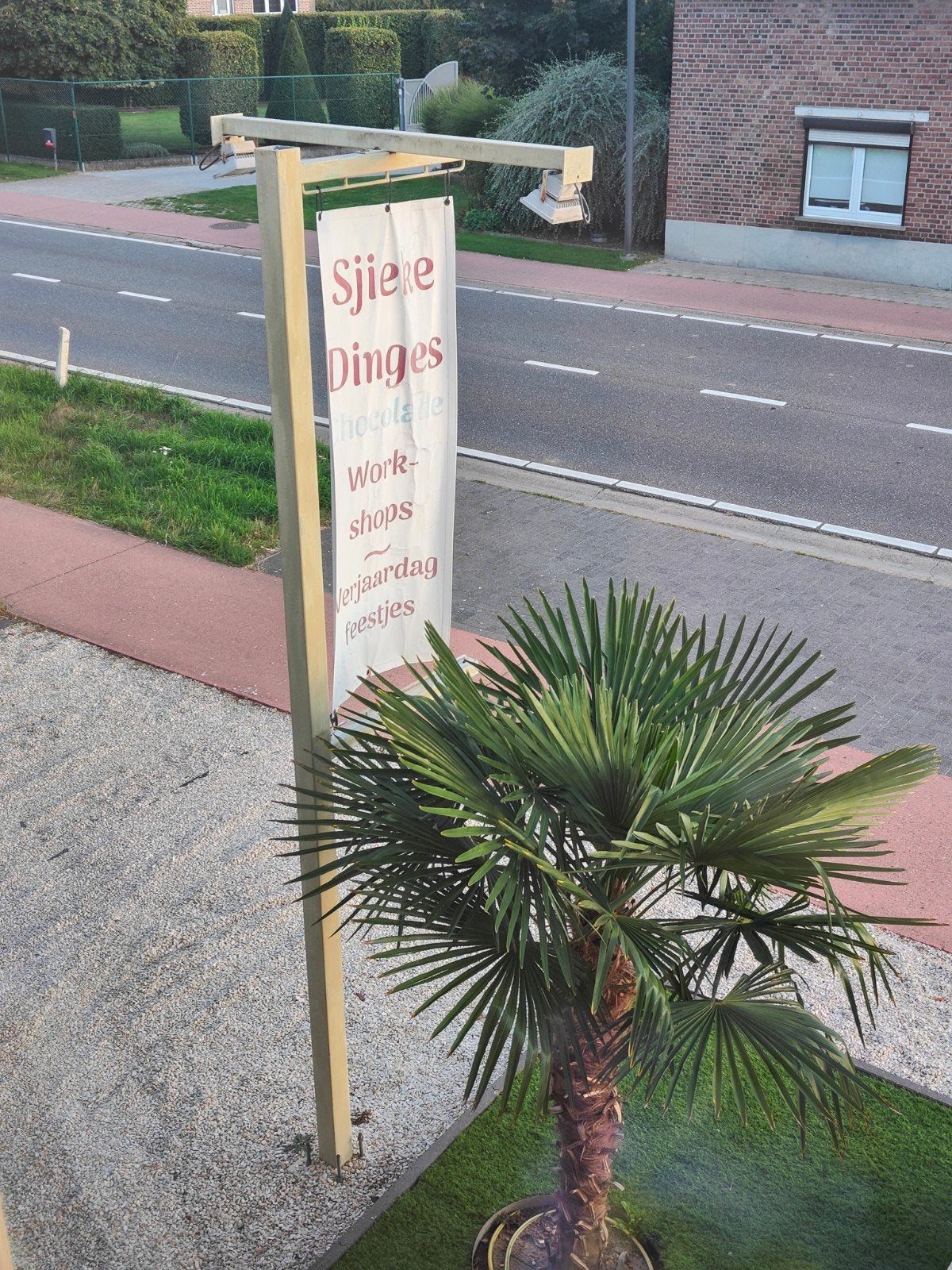 Reclame zuil, Ophalen