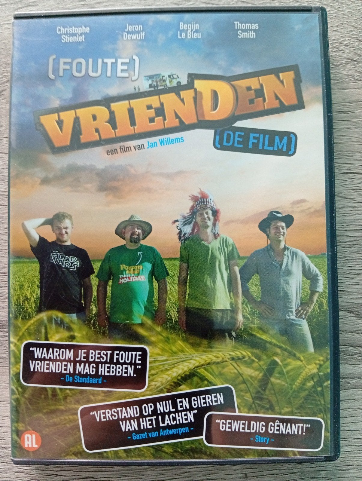Foute vrienden de film komedie dvd, Cd's en Dvd's, Dvd's | Nederlandstalig, Bonusmateriaal, Alle leeftijden, Ophalen of Verzenden