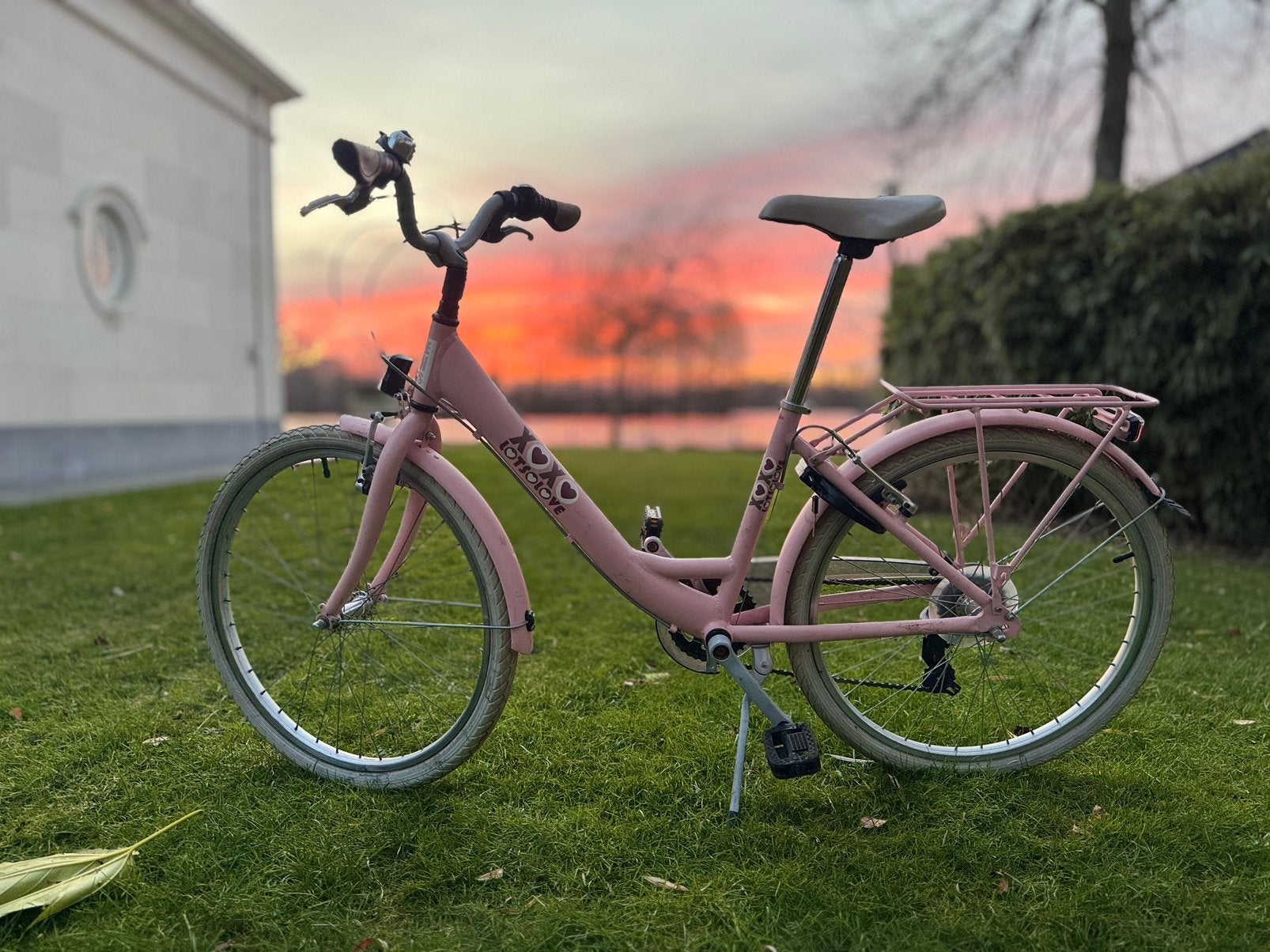 Kinderfiets 24” meisjes, Ophalen, Zo goed als nieuw