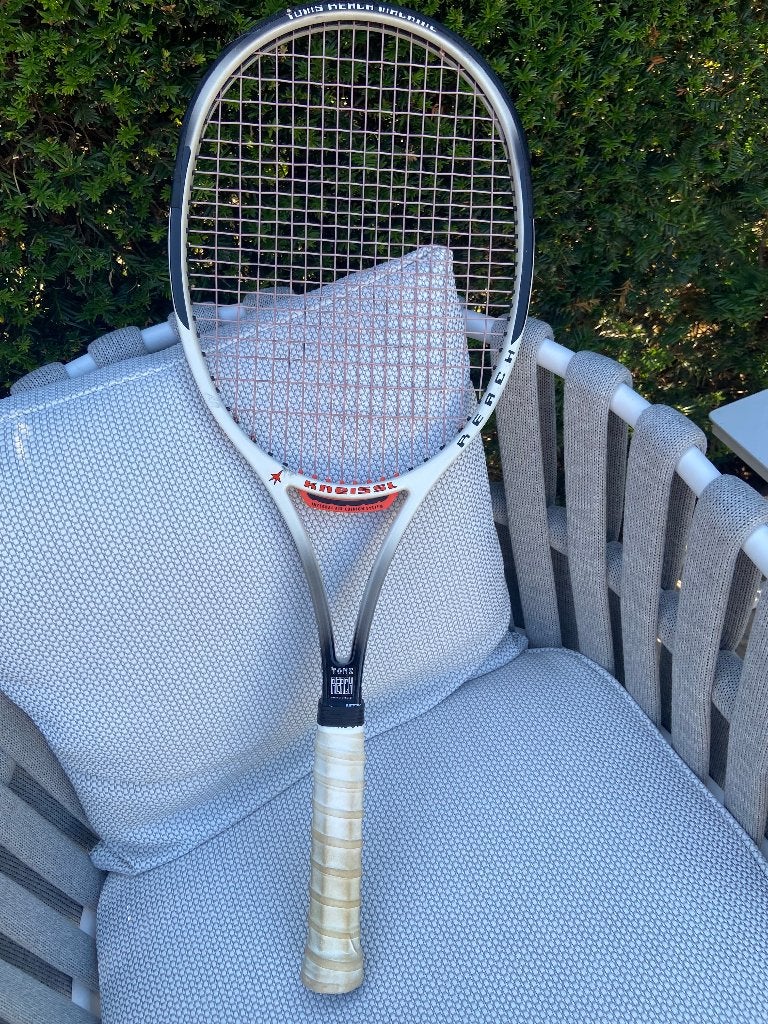 vintage Kneissl Red Star tennisracket, Sport en Fitness, Tennis, Gebruikt, Verzenden, Racket, Adidas