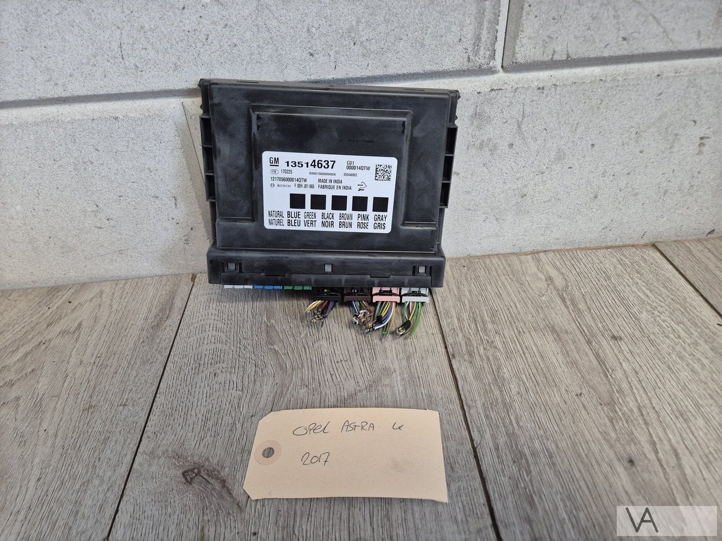 BCM boordnet module computer van Opel Astra K 13514637 €30, Auto-onderdelen, Gebruikt, -, -, Opel