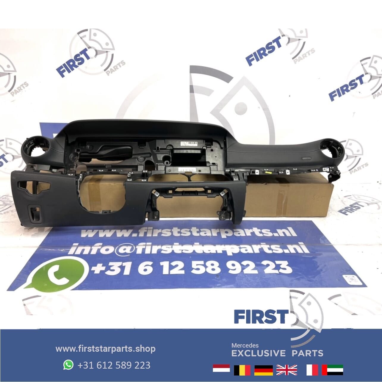 W213 W238 E43 E63 AMG DASHBOARD LEER origineel Mercedes E KL, Auto-onderdelen, Gebruikt, -, Ophalen of Verzenden, -