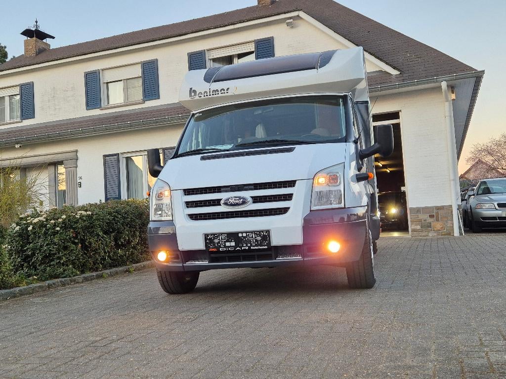 Ford Benimar 440 Tessoro 6Meter lang! Dus je mag overal P., Caravans en Kamperen, Alarme, Ford, Particulier, Half-integraal