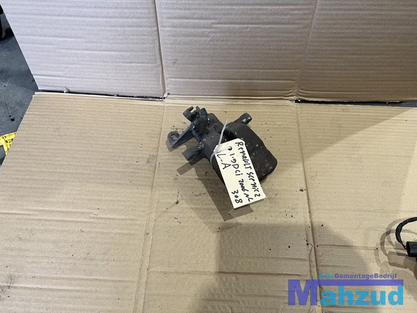 RENAULT SCENIC 2 Links achter remklauw remtang 2004-2009, Renault Group, Contact.group@renault.com, Renault, Utilisé