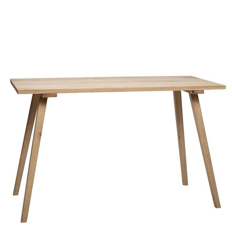 Hübsch 888008 eettafel eikenhout 150x65cm, Ophalen, Gebruikt