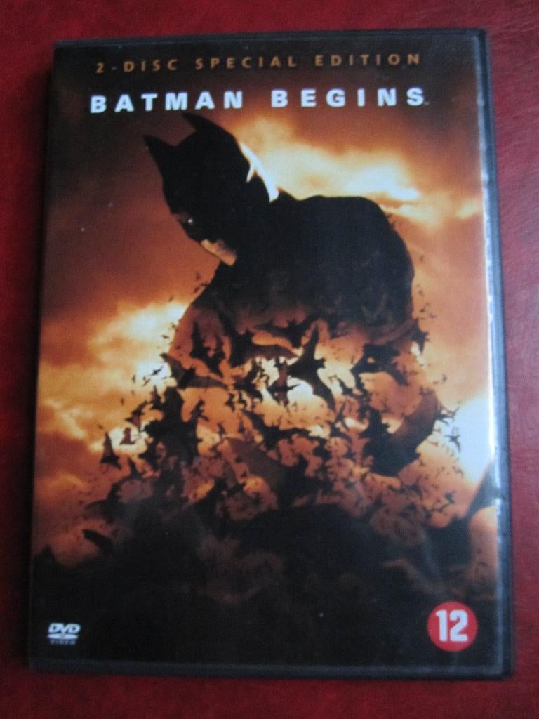 Batman Begins (2005) 2 disc, Cd's en Dvd's, Vanaf 12 jaar, Ophalen of Verzenden, Zo goed als nieuw, Actie