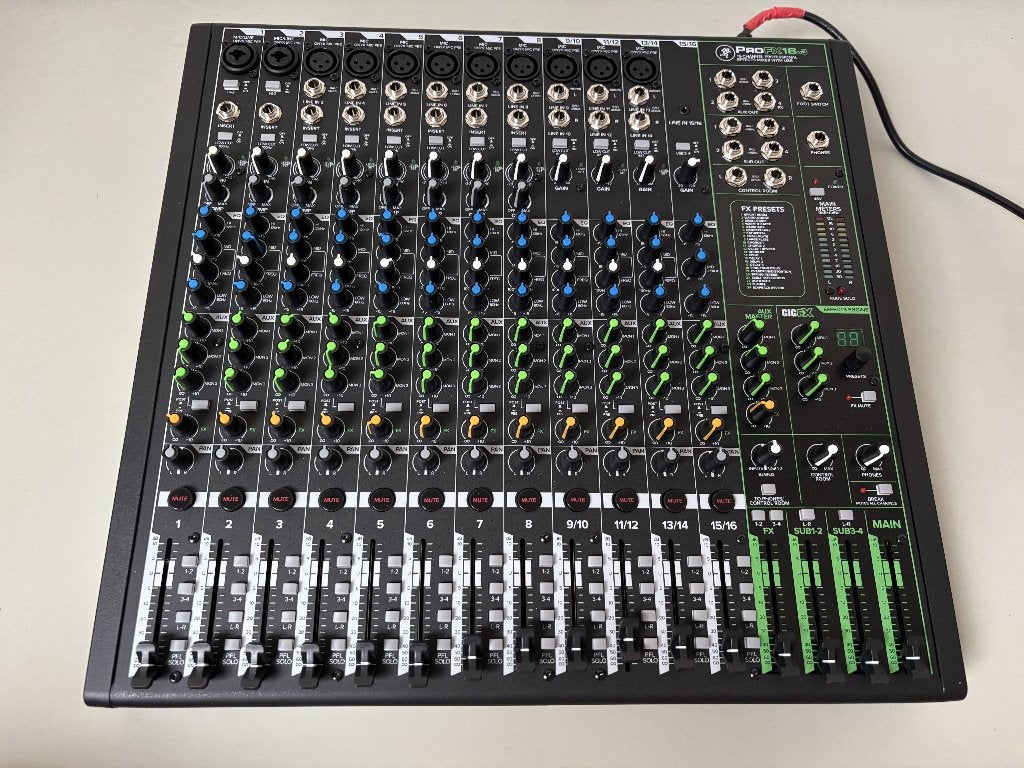 Mackie ProFX16v3, 16 channel mixer, Ophalen, Nieuw, 10 tot 20 kanalen
