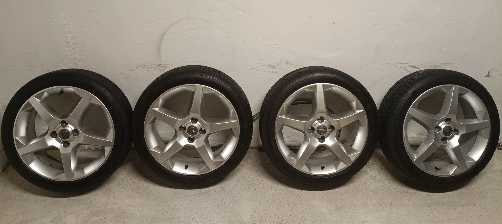 5 Alu velgen 17" Ronal 4x100 Opel Tigra Twintop, Auto-onderdelen, Ophalen, Gebruikt, 17 inch, 205 mm