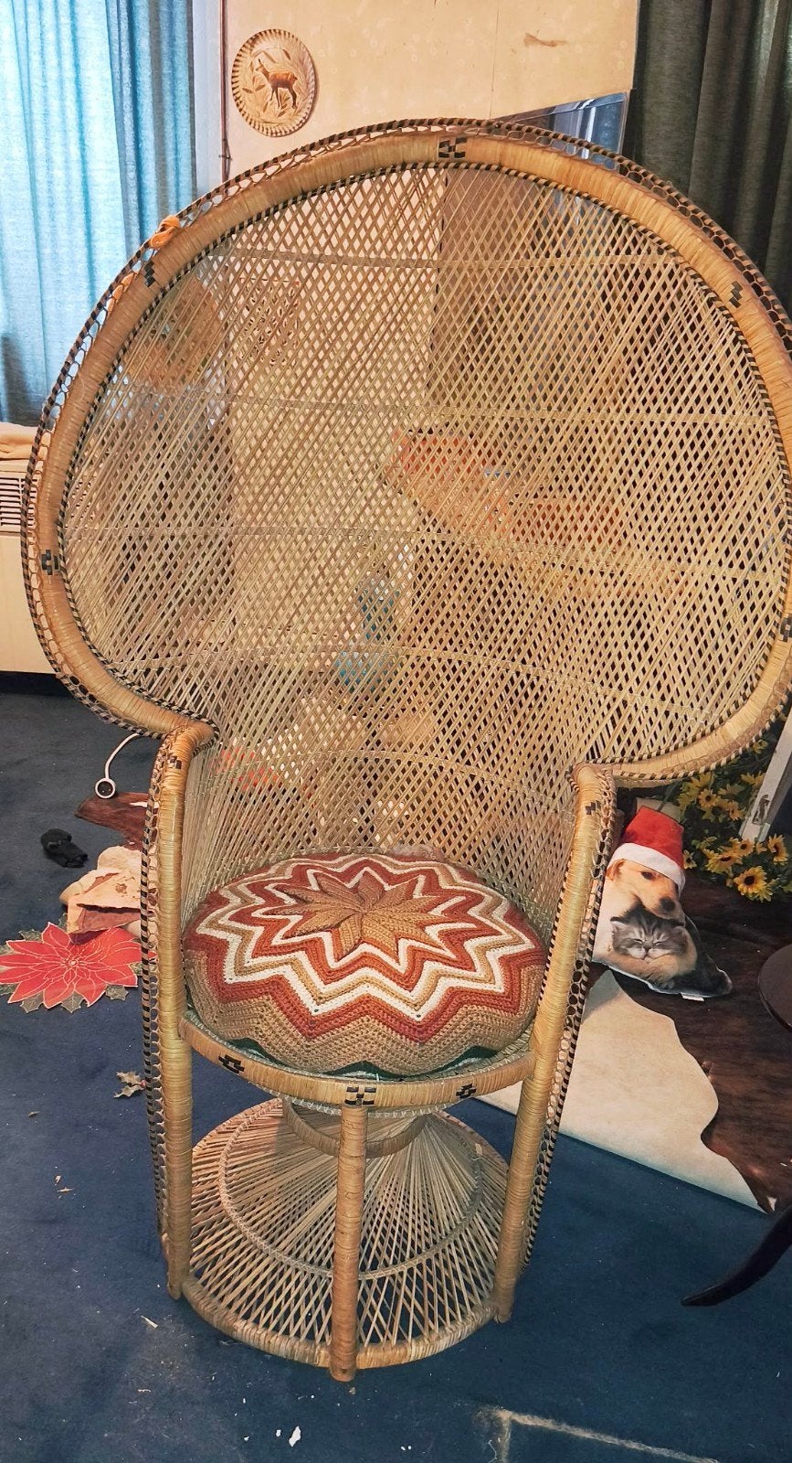Emmanuelle rotan fauteuil, Ophalen