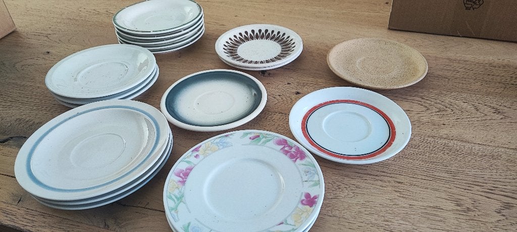 onderbordjes ondertassen 10 cent per stuk, Antiek en Kunst, Ophalen of Verzenden