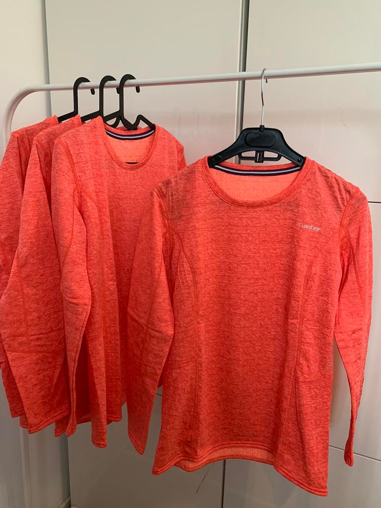 Wedze - lot de 4 vêtements thermiques - taille S, Ophalen of Verzenden, Zo goed als nieuw