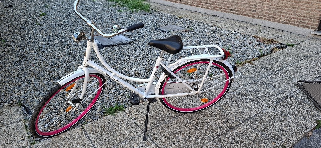 oma fiets 26 inch, Fietsen en Brommers, Terugtraprem, Gebruikt, Batavus, Ophalen