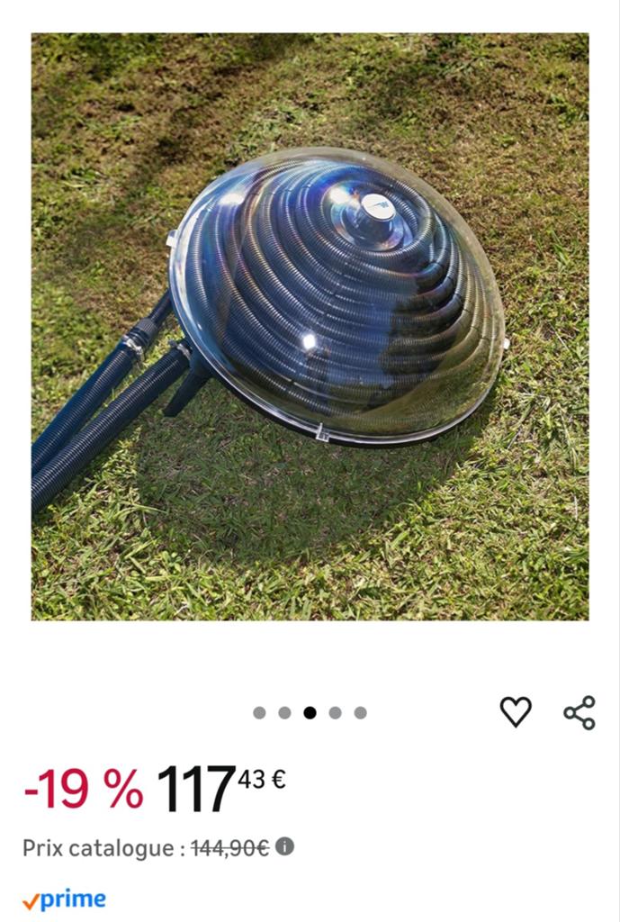 Réchauffeur Solaire de Piscine