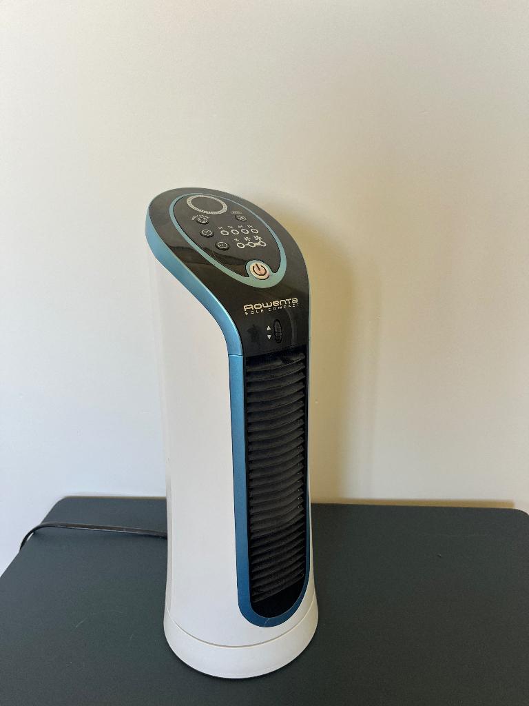 Ventilateur colonne Rowenta – compact – silencieux, Enlèvement ou Envoi, Ventilateur avec télécommande, Comme neuf, Ventilateur tour