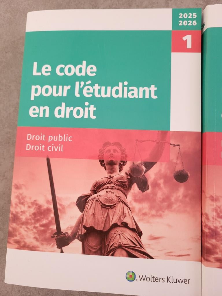 Le code pour l'étudiant en droit, Livres, Enlèvement ou Envoi