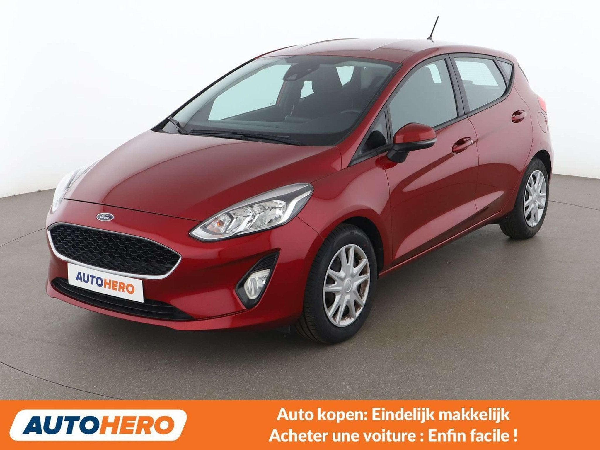 Ford Fiesta 1.0 EcoBoost Cool&Connect (bj 2018), Auto's, Stof, Gebruikt, USB, 127 g/km