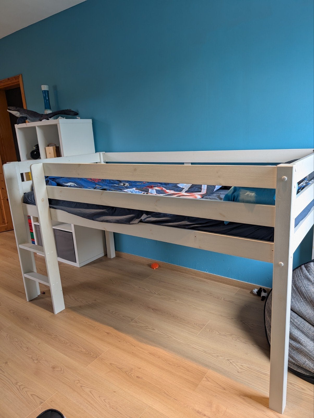 Lit pour enfant avec échelle, en parfait état, 90x200, Enlèvement