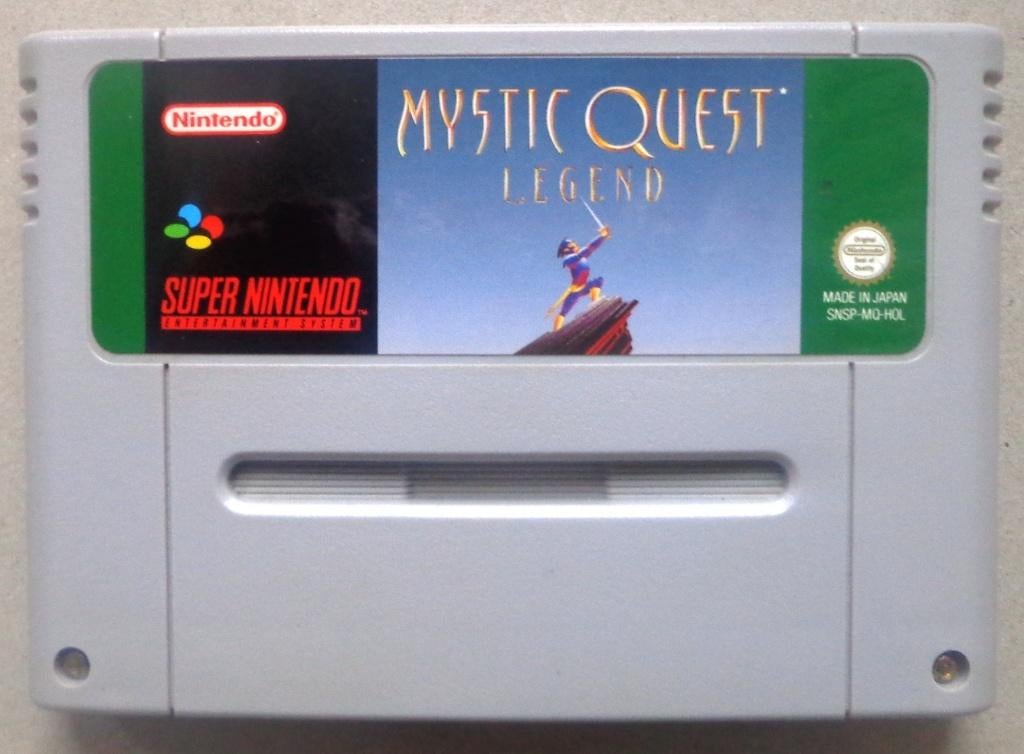 Mystic Quest Legend voor de Europese Super Nintendo, Games en Spelcomputers, Ophalen of Verzenden, Gebruikt