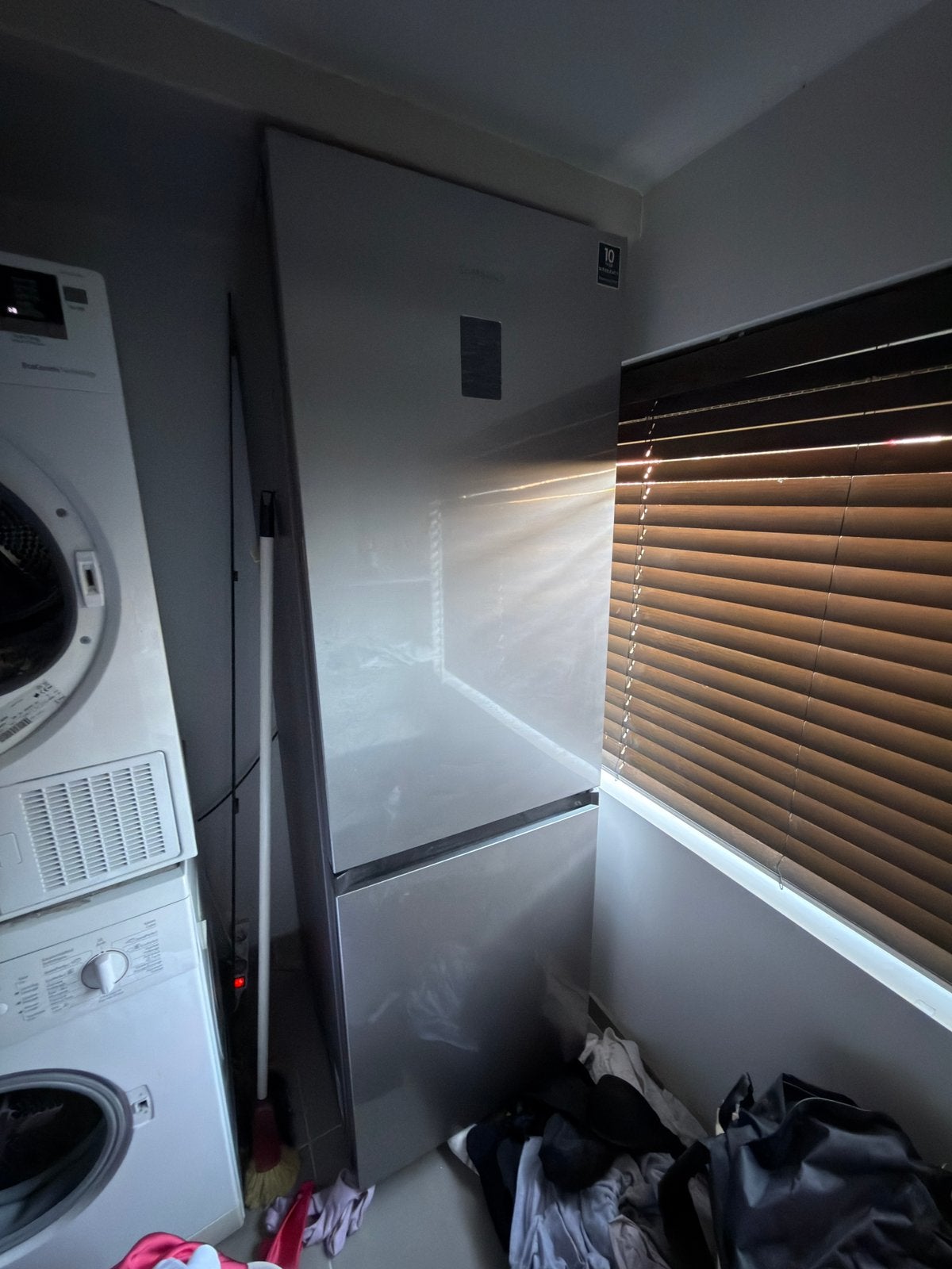Frigo + diepvries Samsung RB34T670DSA 196x59x66, Electroménager, Réfrigérateurs & Frigos, 160 cm ou plus, Enlèvement, Utilisé