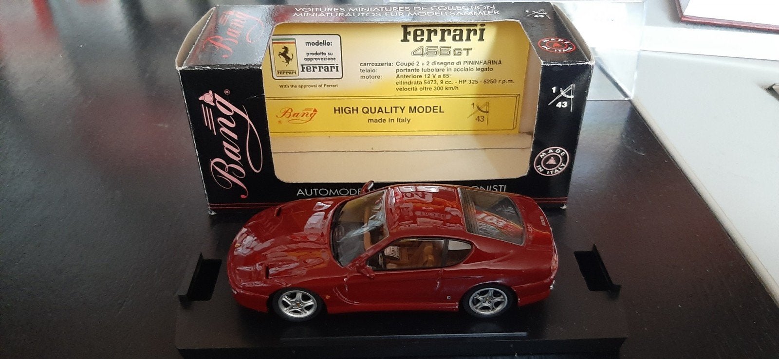 Ferrari 456 GT  Stradale  Metalic Red Bang 8016, Ophalen of Verzenden