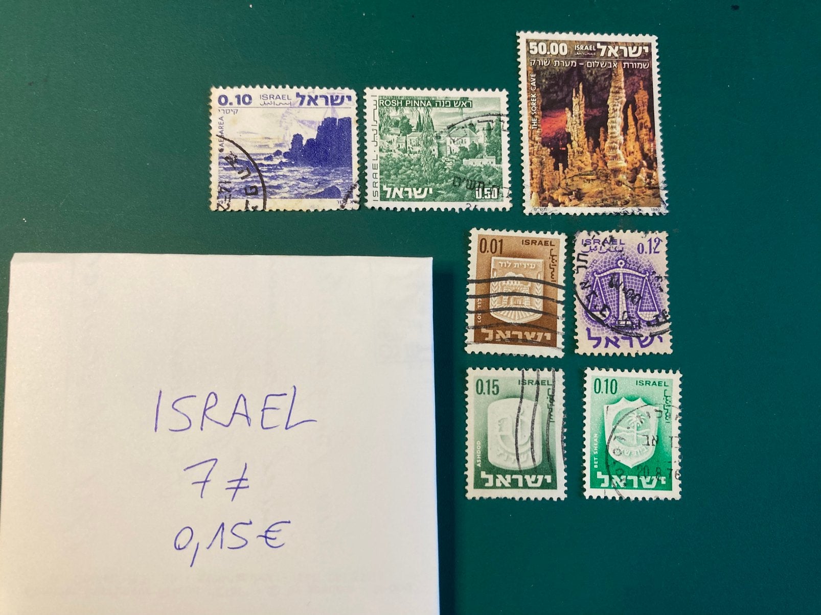Lot postzegels Israël, Ophalen of Verzenden, Gestempeld