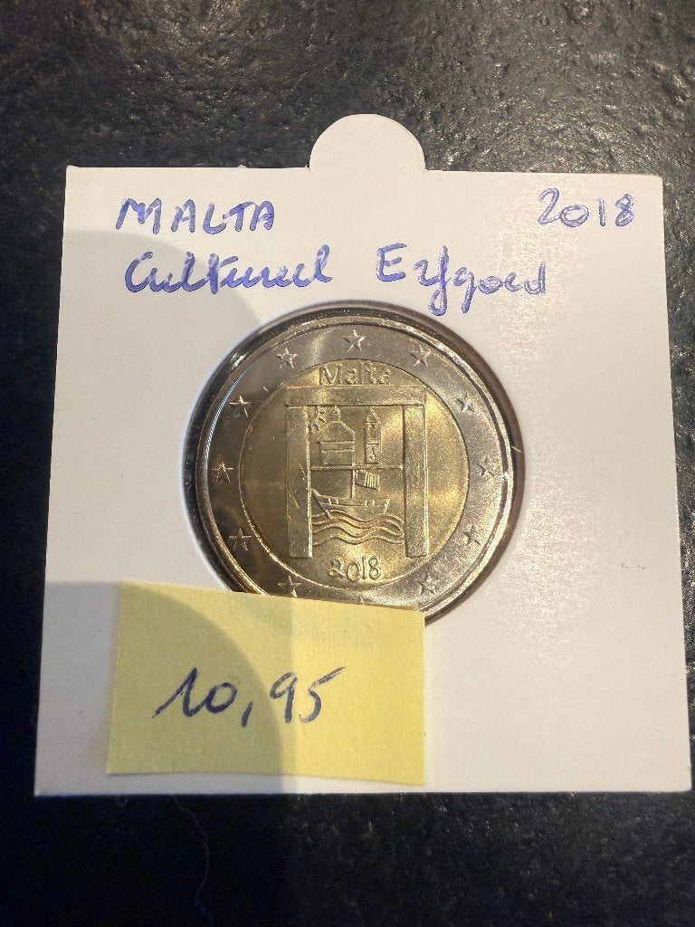 2 euromunt Malta - 2020 - Cultureel erfgoed - UNC, Ophalen of Verzenden, Malta, 2 euro, Losse munt