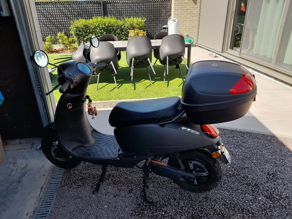 Elektrische scooter BELGOCYCLE CRUISER BLACK, Fietsen en Brommers, Scooters | Overige merken, Gebruikt, Elektrisch, Klasse B (45 km/u)