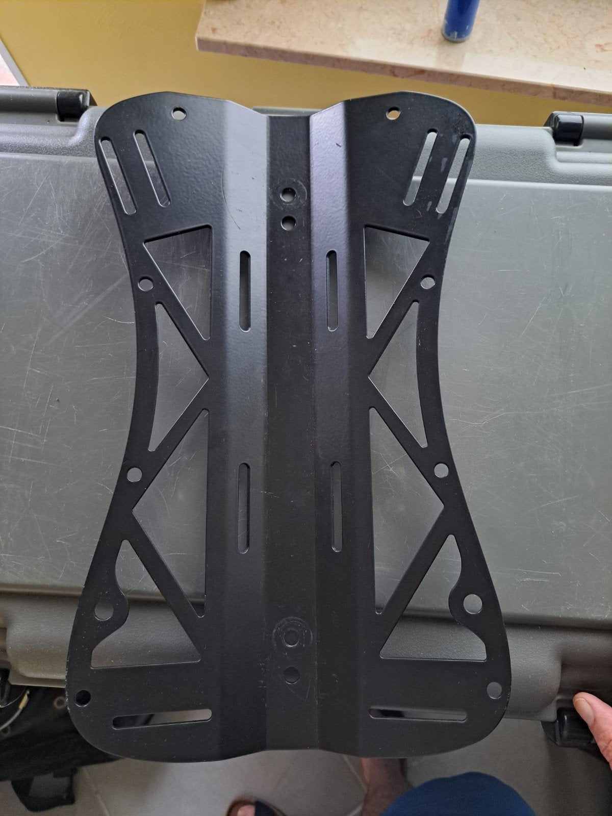 Aluminium backplate 3mm, Watersport en Boten, Ophalen