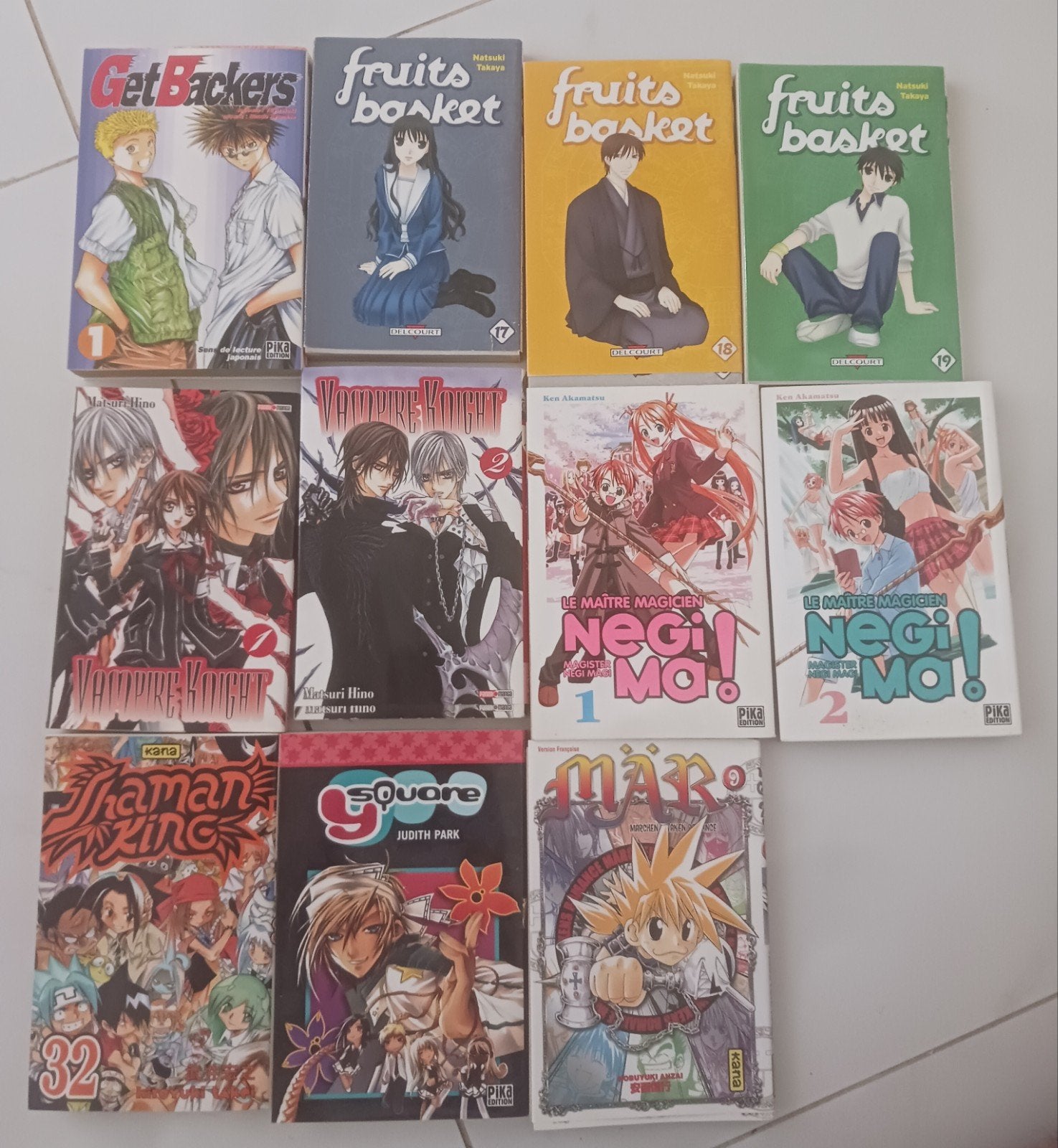 11 manga divers, Livres, Enlèvement ou Envoi, Utilisé