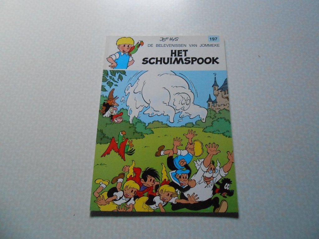 Jommeke 197 Het schuimspook 1998 1 ste druk., Neuf, Enlèvement ou Envoi, Une BD, Jef Nys.