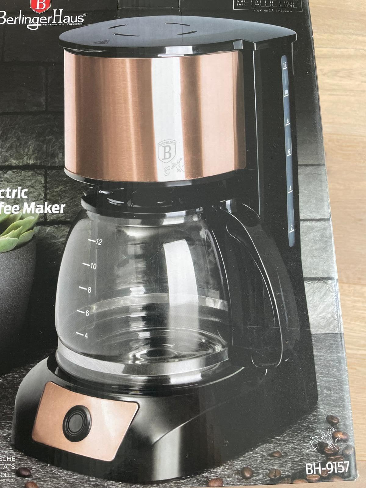 Nouvelle cafetière Berlinger Haus - Or rose (BH-9157), Enlèvement ou Envoi