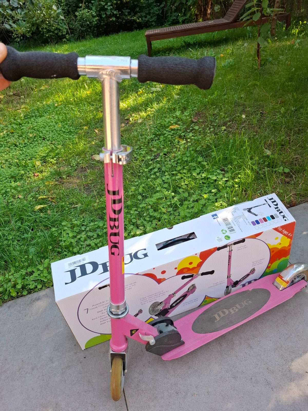 kinderstep JD Bug, Fietsen en Brommers, Ophalen, Gebruikt, Gewone step, JDBug