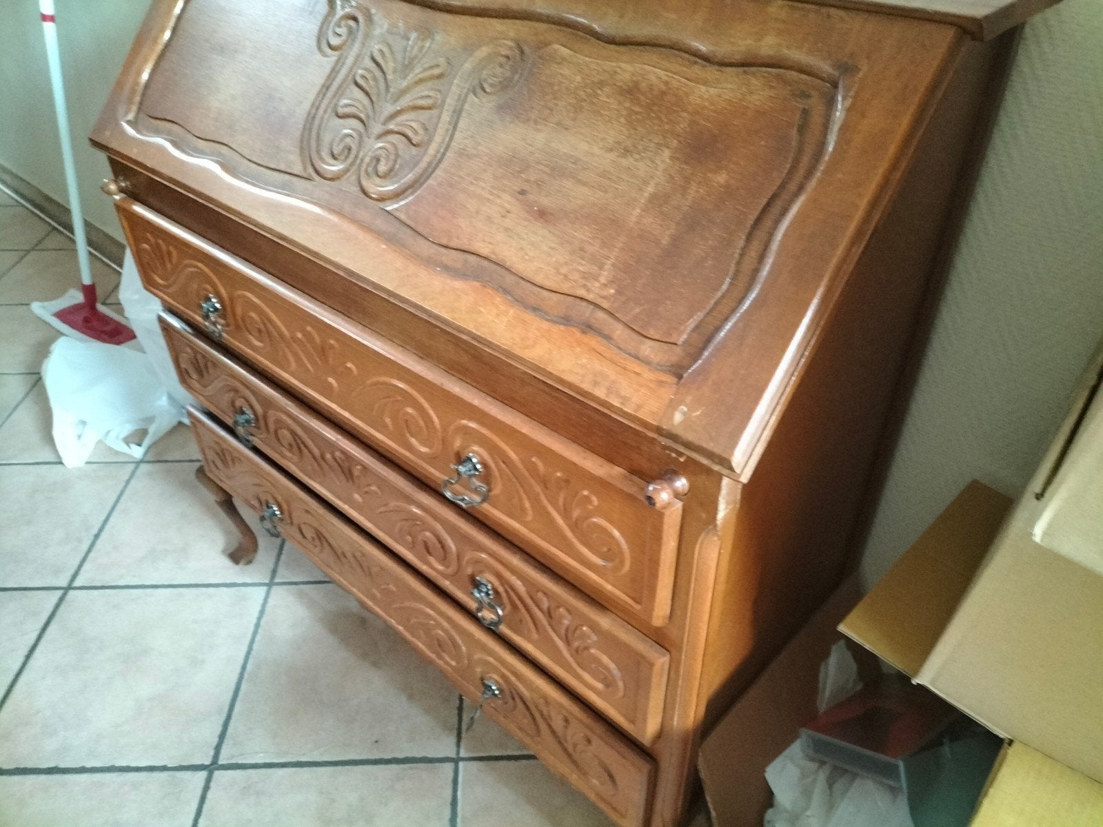meuble de bureau, Enlèvement
