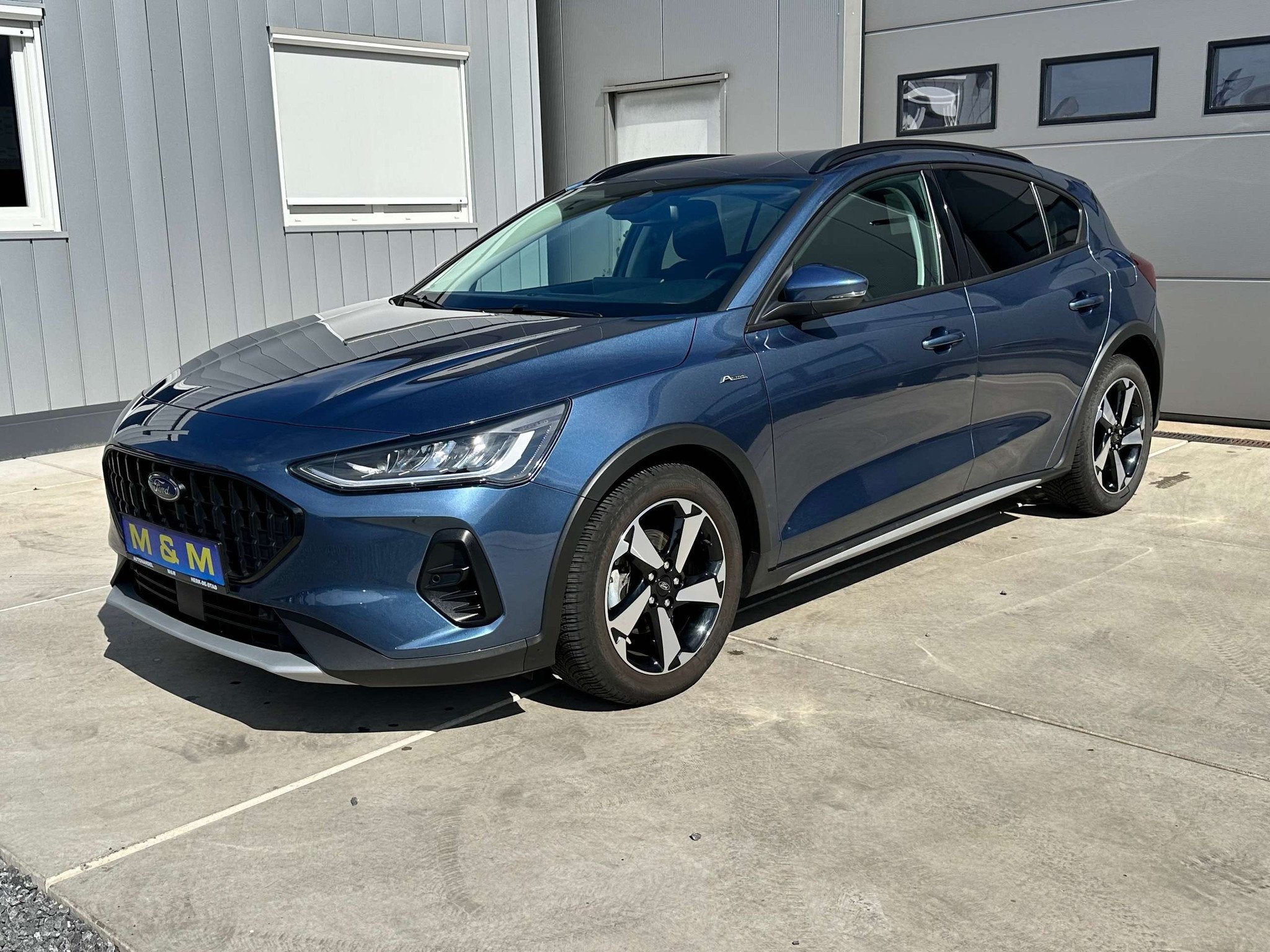 Ford Focus Focus Active 1.5 Facelift * Automaat* 12 M Garan, Auto's, Stof, 4 cilinders, Blauw, Bedrijf
