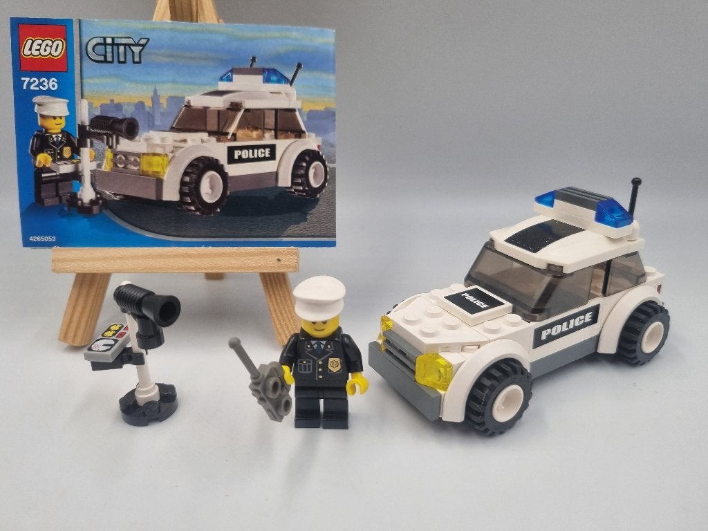 Voiture de police Lego City 7236, City, Enlèvement ou Envoi, Lego, Ensemble complet