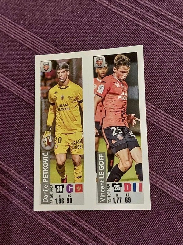 Panini / Sticker / FC Lorient / Foot 2018-2019, Verzamelen, Ophalen of Verzenden, Nieuw, Poster, Plaatje of Sticker