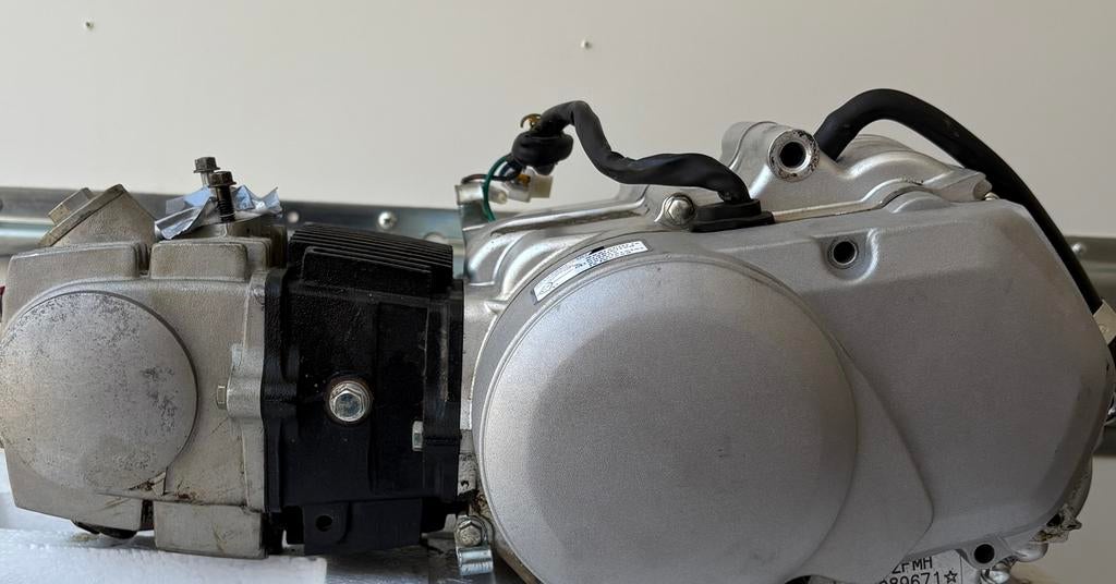 110cc semi automaat motoblok, Motoren, Ophalen