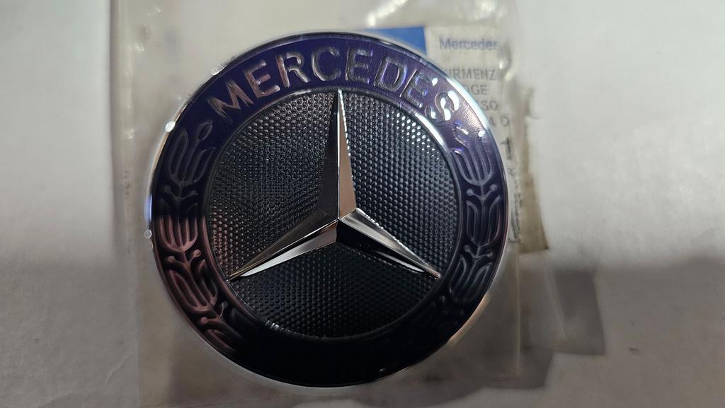 Motorkap embleem Mercedes  Mercedes SL R129 S Klasse C140 A1, Neuf, -, Origine de la pièce connue, -