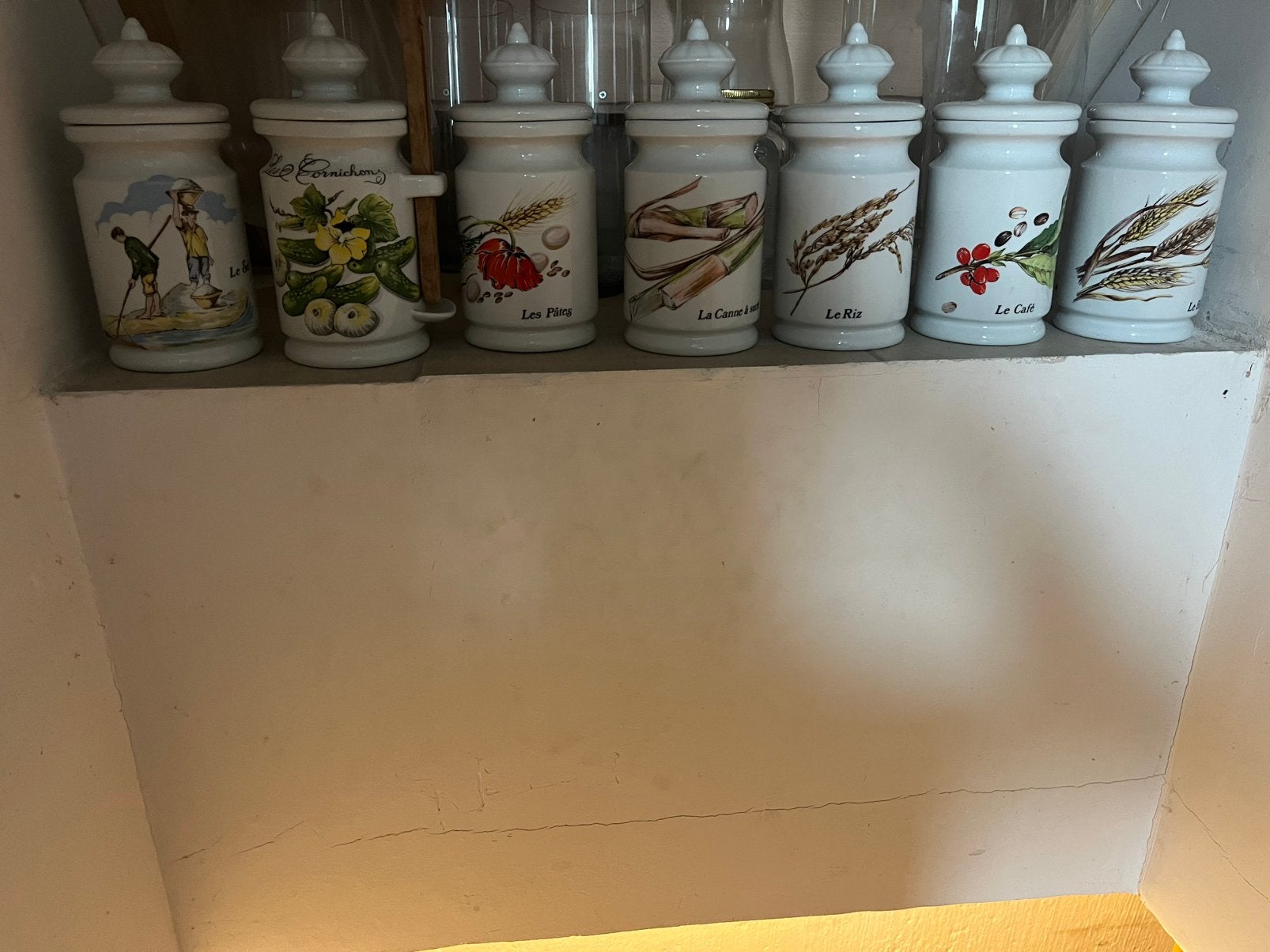 kruidepotten, Ophalen