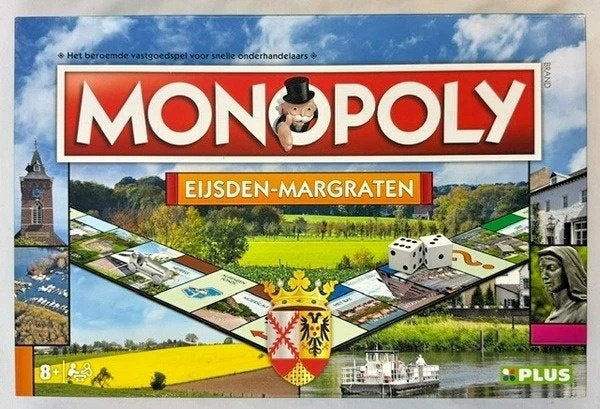 Jeu de plateau Monopoly édition Eijsden-Margraten complet PL, Hobby & Loisirs créatifs, 1 ou 2 joueurs, Envoi, Comme neuf, Hasbro