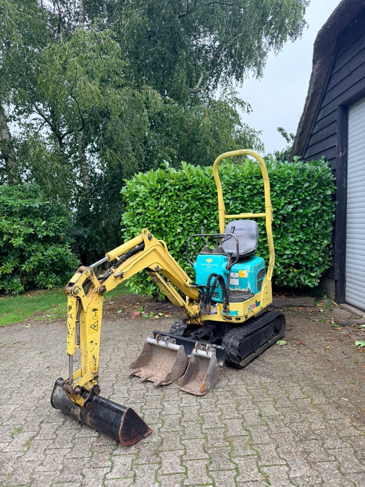 Mini-pelle Yanmar sv08, mini-grue, 1 tonne, Articles professionnels, Machines & Construction | Grues & Excavatrices, Enlèvement