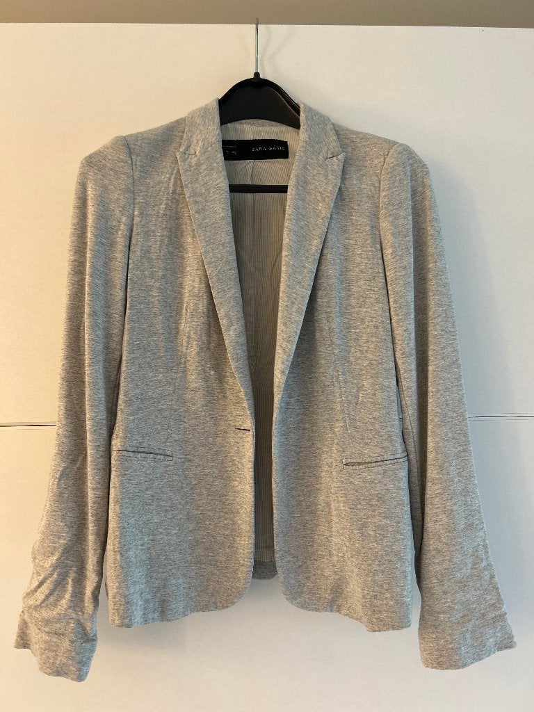 Zara grijze vest, Zara, Ophalen of Verzenden, Zo goed als nieuw, Maat 36 (S)