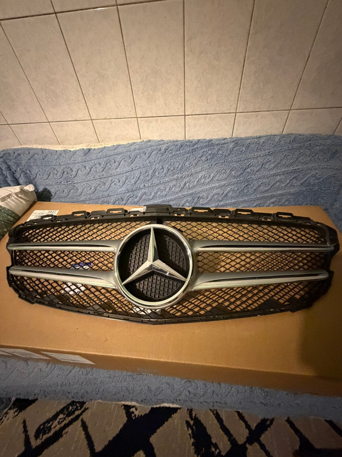 Calandre Mercedes-Benz avec logo – Grille AMG Style, Enlèvement, Avant, Mercedes-Benz