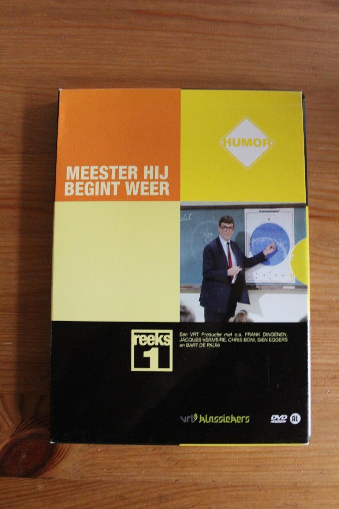 Meester hij begint weer          leuke Vlaamse serie!, Alle leeftijden, Ophalen of Verzenden, Zo goed als nieuw, Komedie