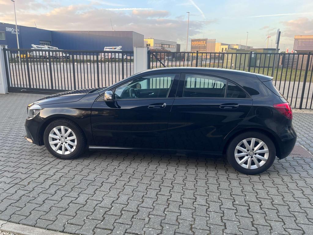 Mercedes-Benz A 180 A 160 102pk / Airco / Alu 16 / GPS, 122 pk, Gebruikt, Zwart, 4 cilinders